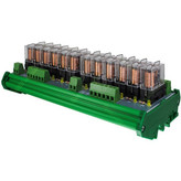 کارت رله برد رله ۱۲ کانال امرون ۱۰ امپر ۲۴ ولت