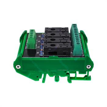 کارت رله برد ۴ کانال 10 امپر ۲۴ ولت بدون رله امرون هلی شان میشو kec