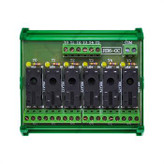 خرید انلاین کارت رله ۶ کانال ۱۰ امپر ۲۴ ولت بدون رله