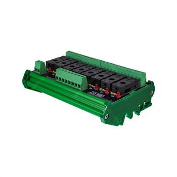 کارت رله ۸ کانال ۱۰ امپر ۲۴ ولت بدون رله