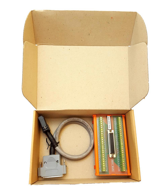 DB44 مدل B2 سروو موتور cn1 کابل ۵۰ رشته شیلد دار یه سر ۵۰ پین یه سر ۴۴ پین نری