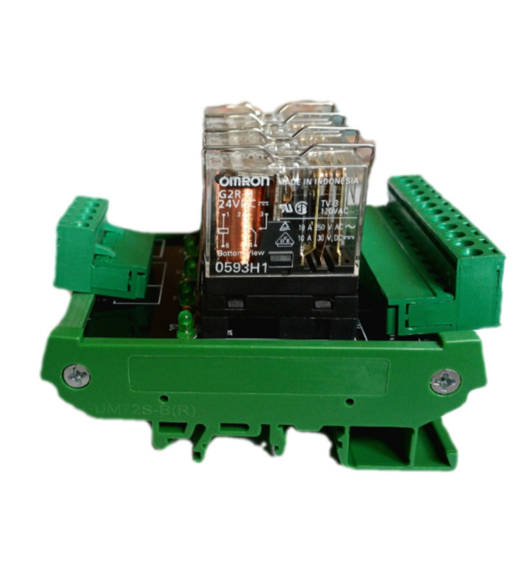 برد رله ۴ کانال ده امپر ۲۴ ولت امرون طرح فونیکس