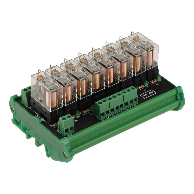 برد رله ۸ کاناله ۱۰ امپر ۲۴ ولت