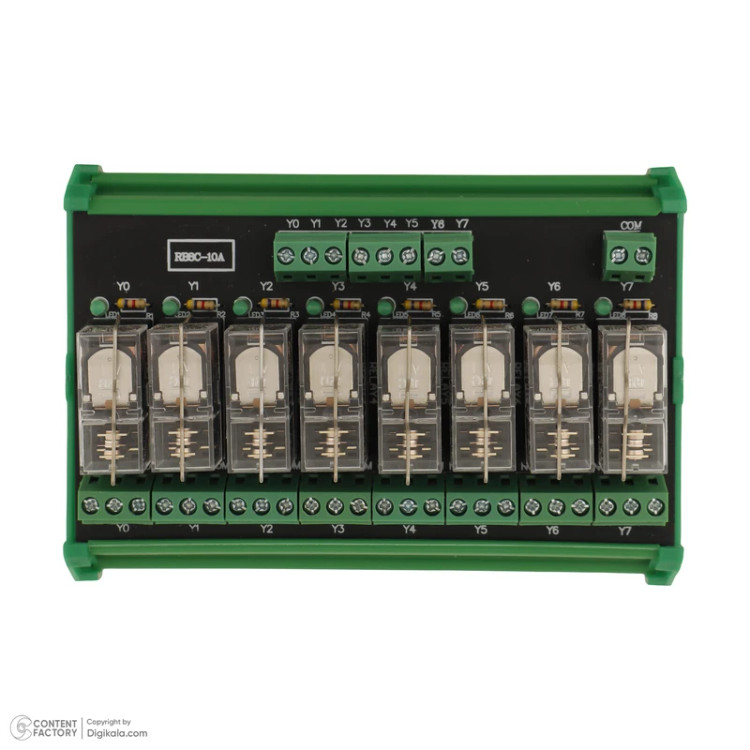 کارت رله ۸ تایی