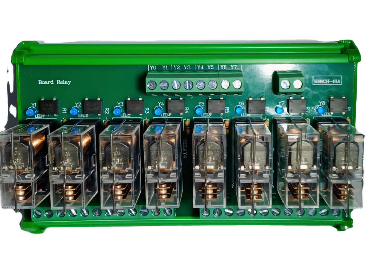 کارت رله برد ۲۴ ولت ۱۶ امپر امرون