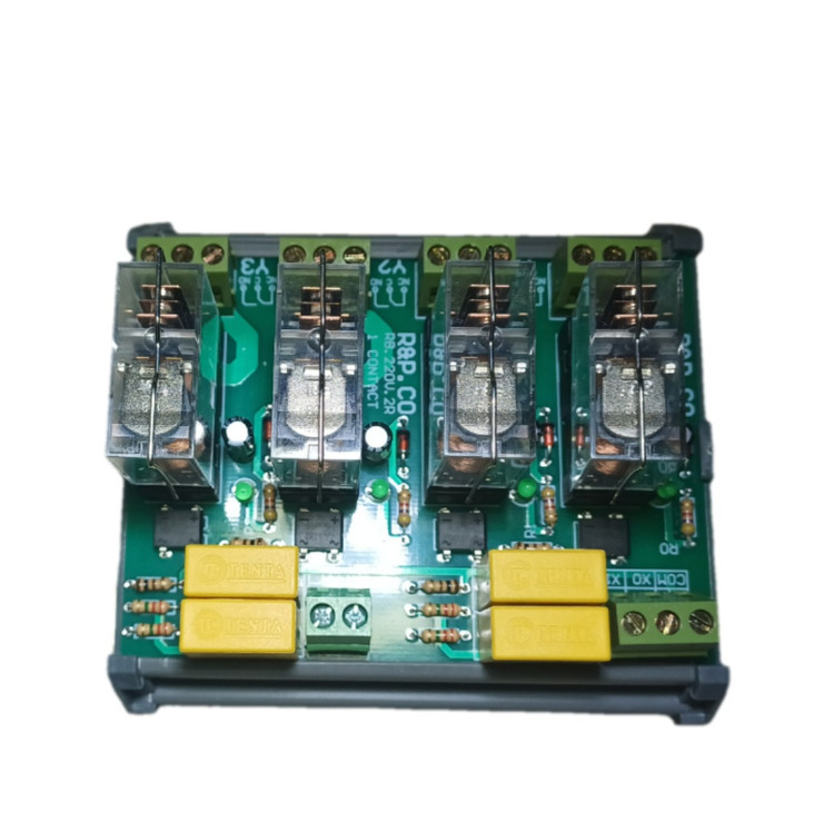 کارت رله برد۴ کاناله ۲۲۰ ولت ۱۶ امپر امرون omron