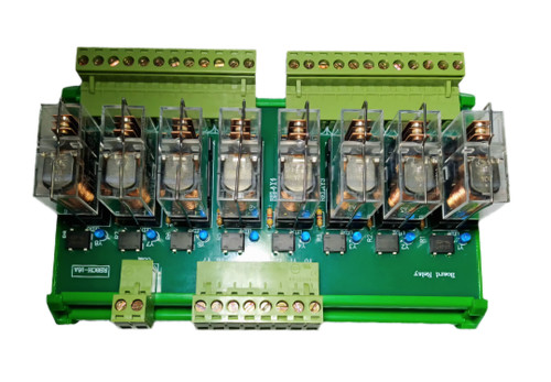 کارت رله ۸ کاناله ۱۶ امپر ۲۴ ولت ترمینال سوکتی فونیکس