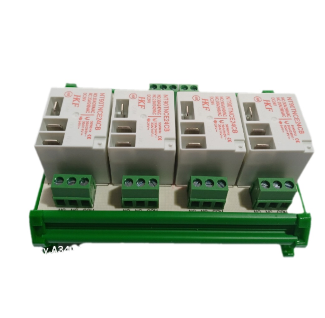 برد رله ۴تایی ۳۰ امپر۲۴ ولت