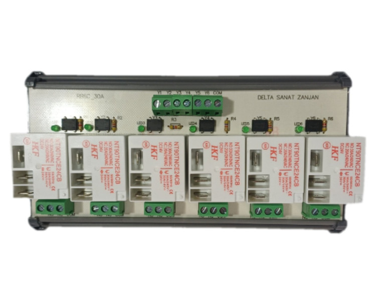 رله برد کارت رله برد ۶ کاناله